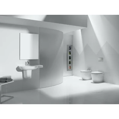 Coppia sanitari filo parete NEW MERIDIAN con sedile originale ammortizzato