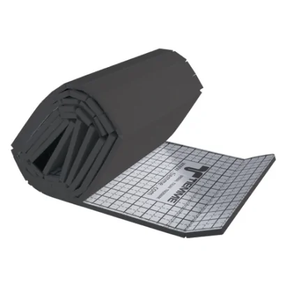 Pannello/Rotolo isolante liscio "clip graphite". Spessore pannello da 2,3 cm a 6 cm con superficie utile di 40 m²