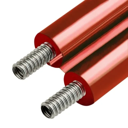 Tubo corrugato "GEMINIplus-slimRED" in acciaio inox (AISI 304L) con cavo sonda (prezzo a rotolo)