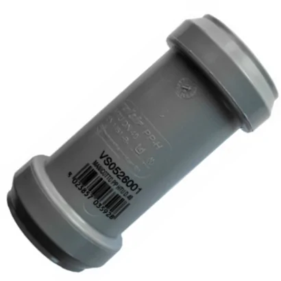 Manicotto due bicchieri ad innesto di colore grigio